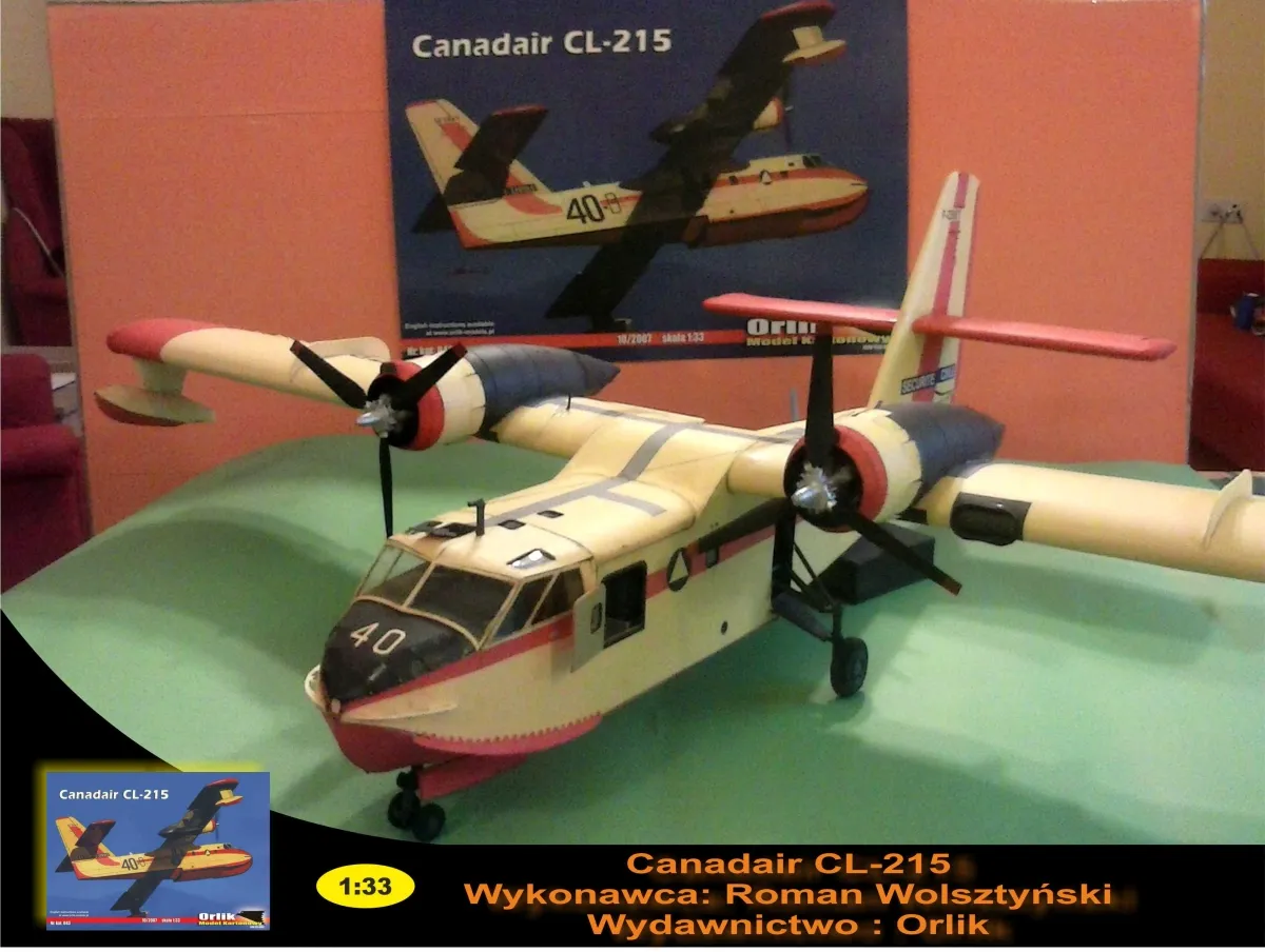 Hasičské lietadlo Canadiar CL-215